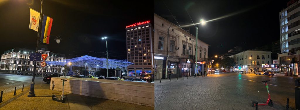 Piața Unirii and Bulevardul Ștefan Cel Mare in Iasi, Romania, the playground of my childhood